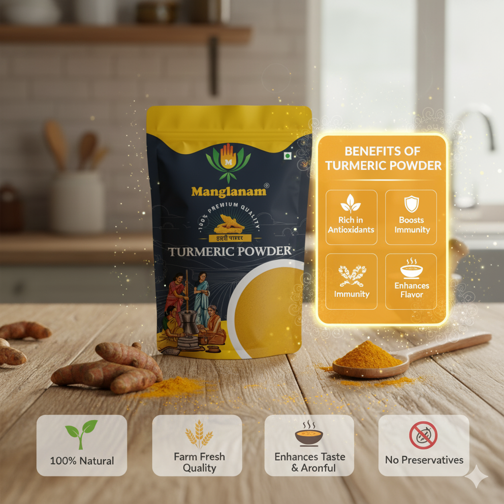 Manglanam Naturals Pure Turmeric Powder