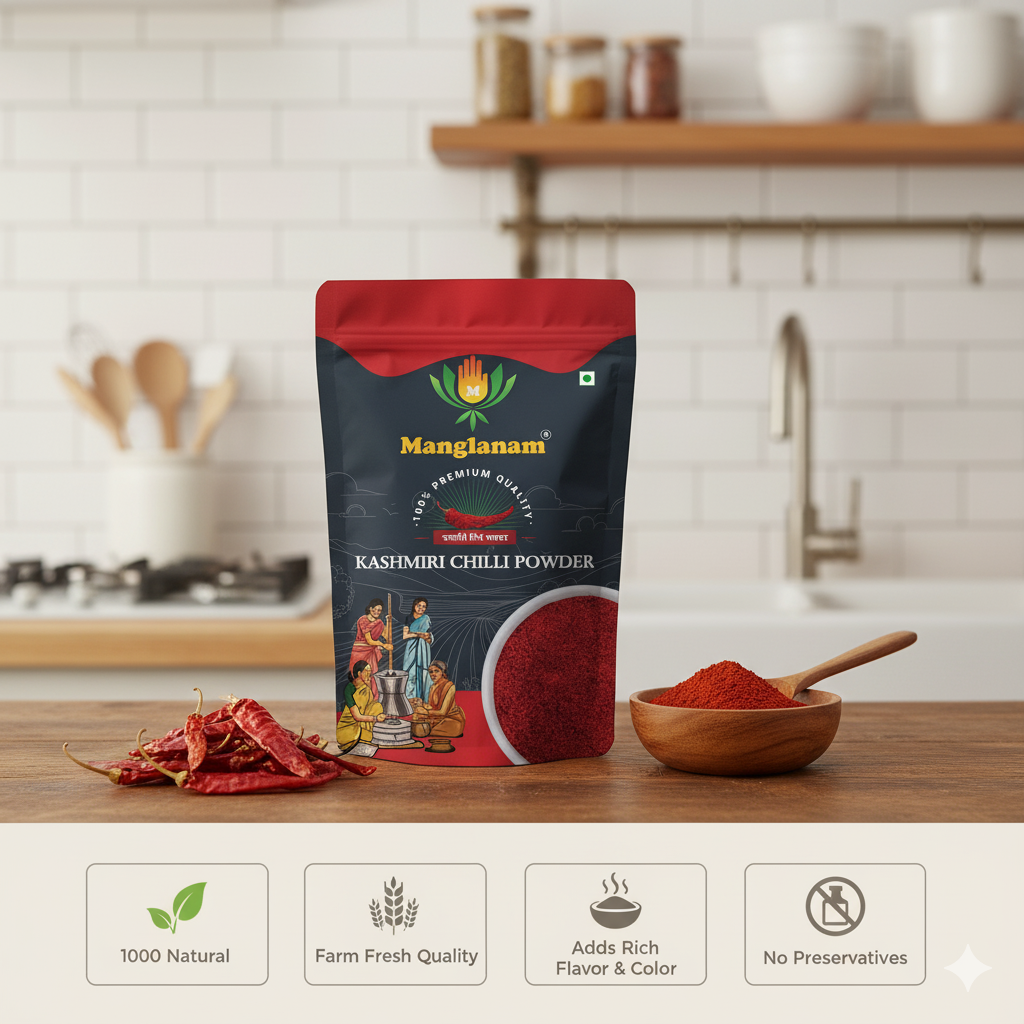 Manglanam Naturals Kashmiri Chilli Powder